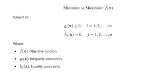 Constrained vs Unconstrained Optimization - VIVA DIFFERENCES